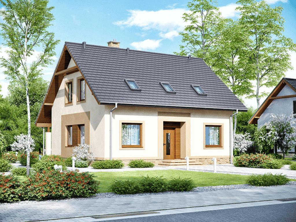 Wizualizacja domu jednorodzinnego Tamarillo