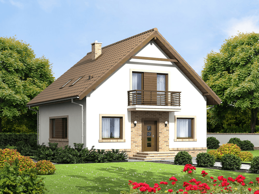 Wizualizacja domu jednorodzinnego Tamarillo 3