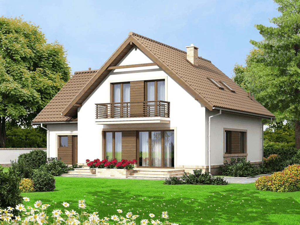 Wizualizacja domu jednorodzinnego Tamarillo 3 G1