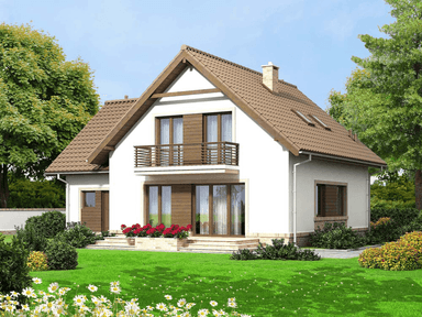 Wizualizacja domu jednorodzinnego Tamarillo 3 G1