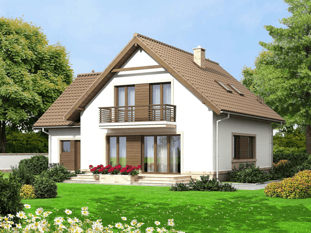 Wizualizacja domu jednorodzinnego Tamarillo 3 G1