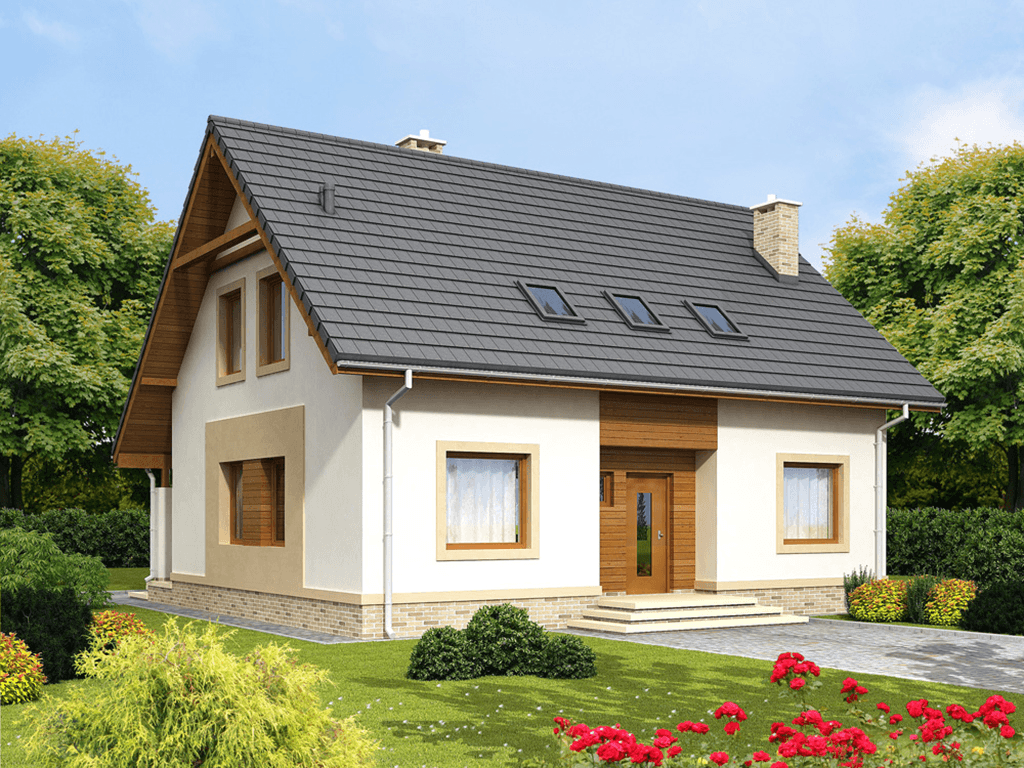 Wizualizacja domu jednorodzinnego Tamarillo 4