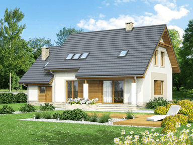 Wizualizacja domu jednorodzinnego Tamarillo 5