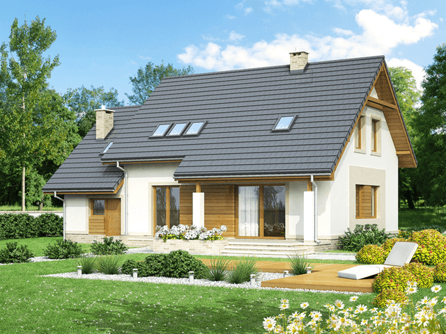 Wizualizacja domu jednorodzinnego Tamarillo 5