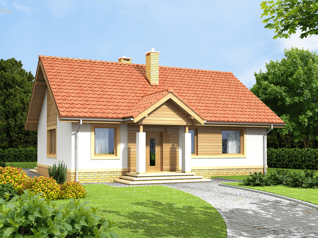 Wizualizacja domu jednorodzinnego Tamarynd