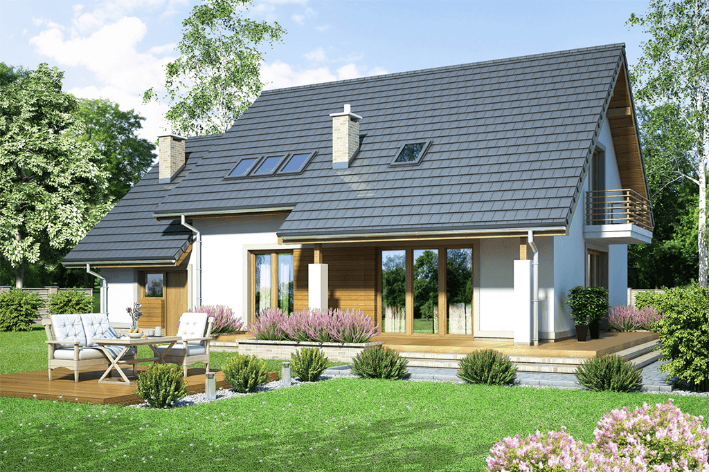 Wizualizacja domu jednorodzinnego Tamarillo 6