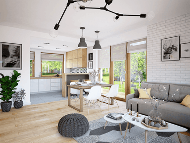 Wizualizacja domu jednorodzinnego Tamarillo 6