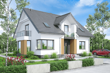 Wizualizacja domu jednorodzinnego Tofi 4 modern