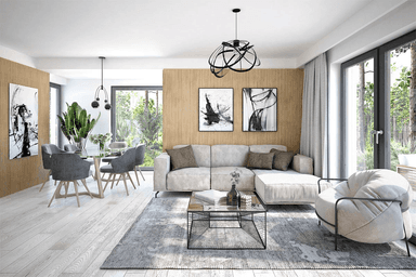 Wizualizacja domu jednorodzinnego Tofi 4 modern