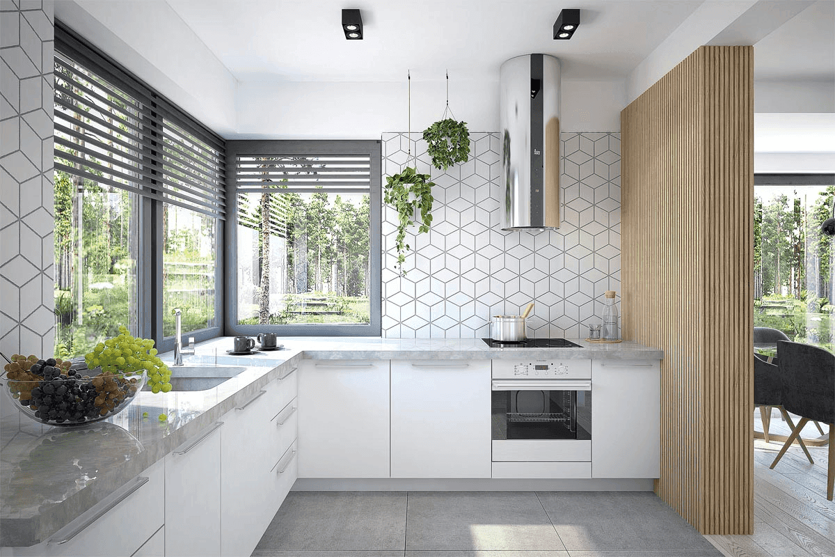 Wizualizacja domu jednorodzinnego Tofi 4 modern s2