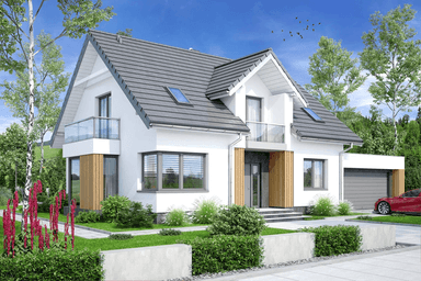 Wizualizacja domu jednorodzinnego Tofi 4 modern s2