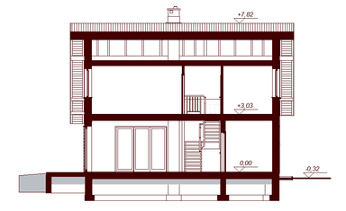 Przekrój poprzeczny Armanda mała bis