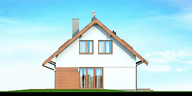 Elewacja boczna lewa