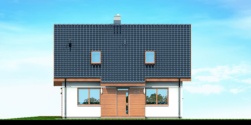 Projekt domu jednorodzinnego Armanda mała bis