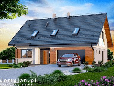 Wizualizacja domu jednorodzinnego Darlena