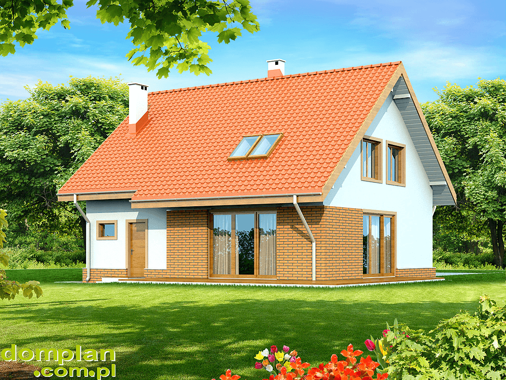 Wizualizacja domu jednorodzinnego Armanda