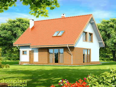 Wizualizacja domu jednorodzinnego Armanda