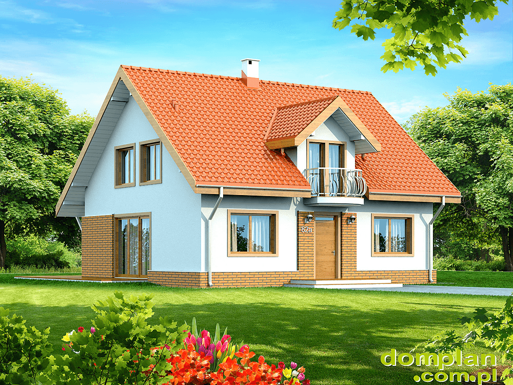 Wizualizacja domu jednorodzinnego Armanda