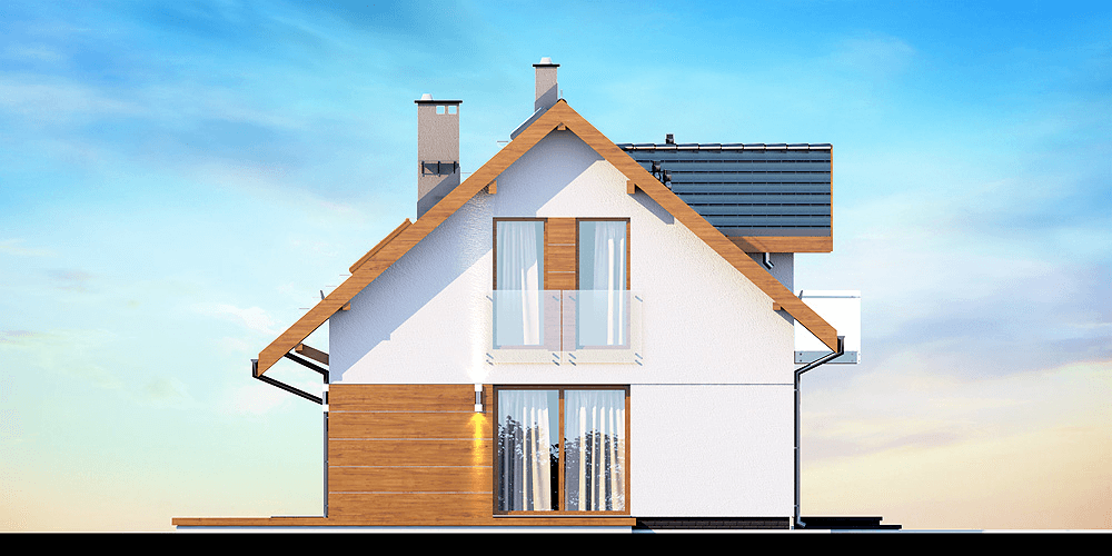 Elewacja boczna domu Armanda XS