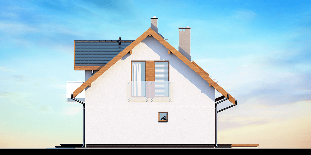 Elewacja boczna domu Armanda XS