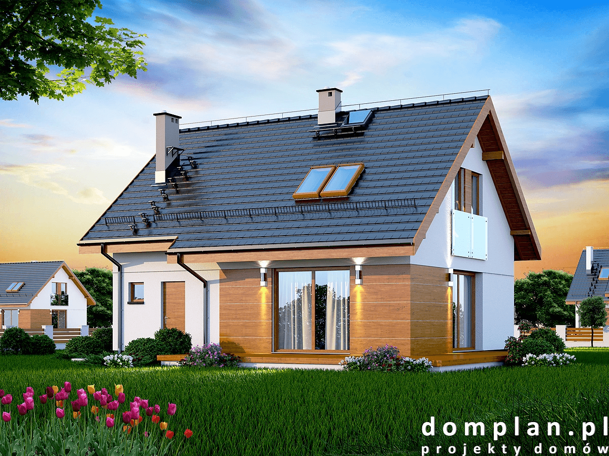 Wizualizacja domu jednorodzinnego Armanda XS