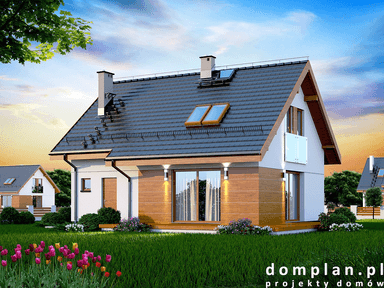 Wizualizacja domu jednorodzinnego Armanda XS