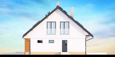 Elewacja boczna domu Darlena mała