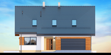 Elewacja frontowa domu Darlena mała