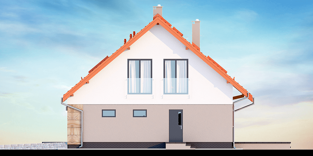 Elewacja boczna domu Darlena XL