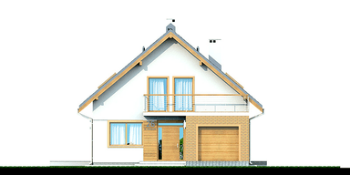 Elewacja frontowa domu Diona Bis