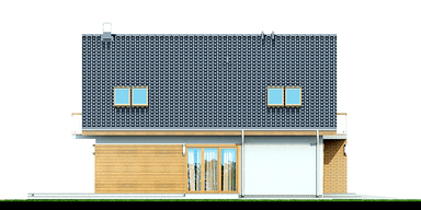 Elewacja boczna domu Diona Bis