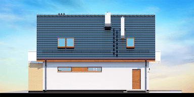 Elewacja boczna domu Diona Mała bis