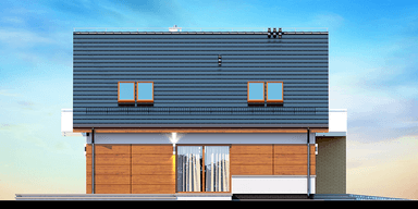 Elewacja boczna domu Diona Mała bis