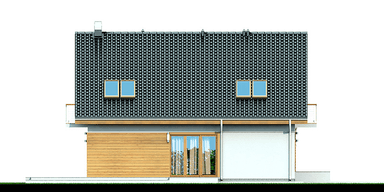 Elewacja boczna domu Galilea 2M