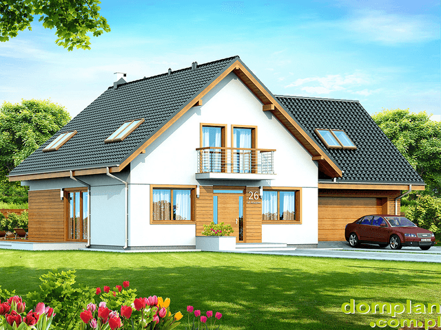 Projekt domu Galilea 2M