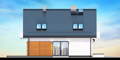 Elewacja boczna domu Galilea Bis