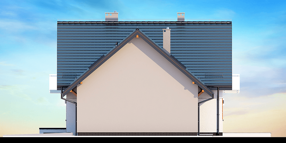 Elewacja boczna domu Galilea Bis