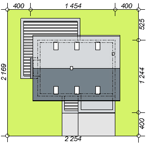 Usytuowanie domu na działce