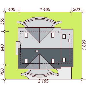 Usytuowanie domu na działce