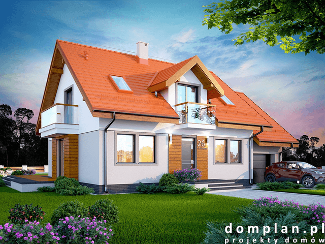 Projekt domu Karmelita Modern