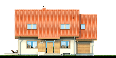 Elewacja frontowa domu Kendra Bis