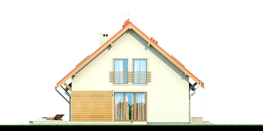 Elewacja boczna domu Kendra Bis