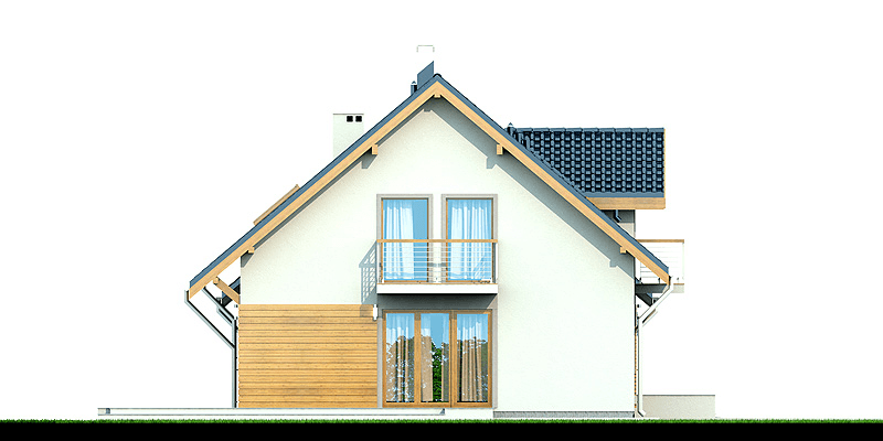 Elewacja boczna domu Kendra mała