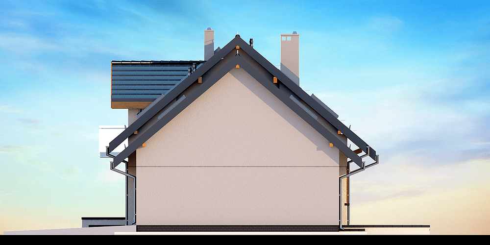 Elewacja boczna domu Kendra XS 2M