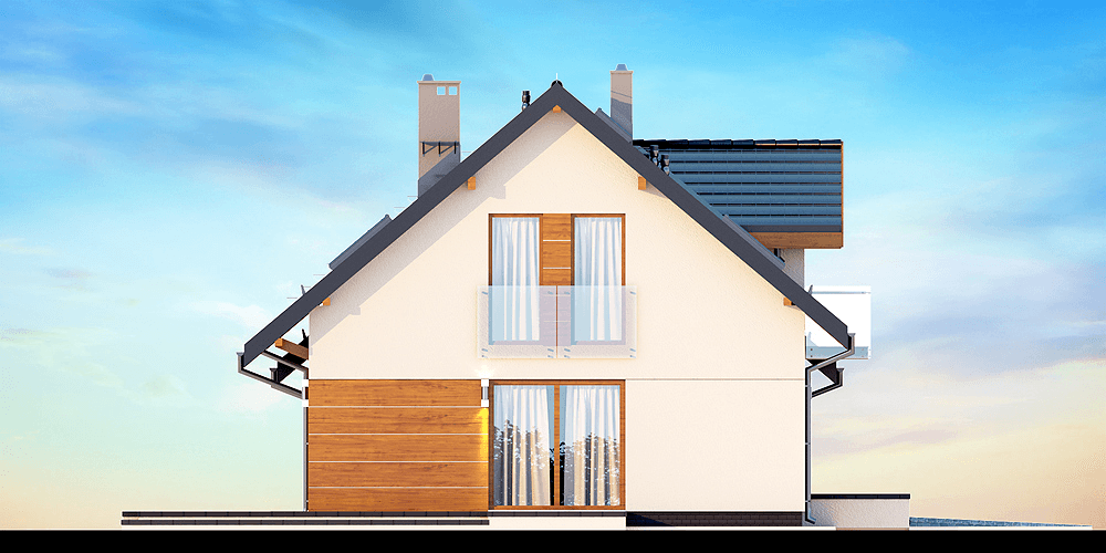 Elewacja boczna domu Kendra XS 2M