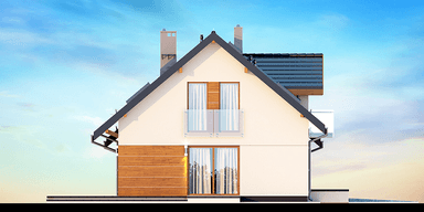 Elewacja boczna domu Kendra XS 2M