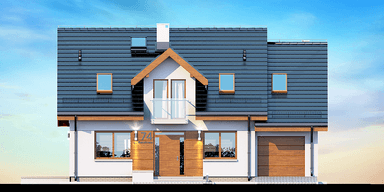 Elewacja frontowa domu Kendra XS