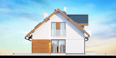 Elewacja boczna domu Kendra XS