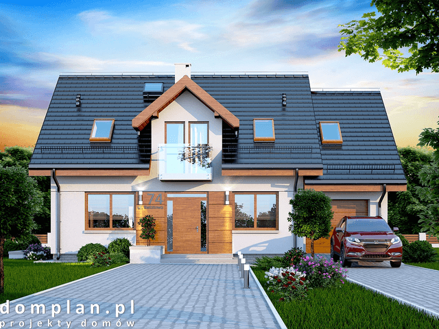 Projekt domu Kendra XS - dom lubiany i tani