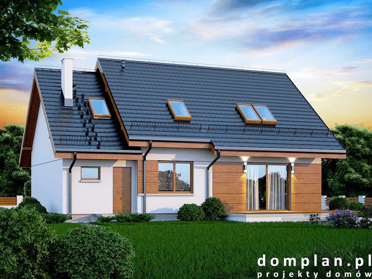 Wizualizacja domu jednorodzinnego Kendra XS